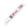 Milwaukee 48-01-2184 6 in. 18 TPI Thin Kerf SAWZALL Blades 25 Pk