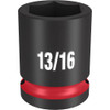 Milwaukee 49-66-6207 SHOCKWAVE Impact Duty 1/2 Drive 13/16 Standard 6 Point Socket