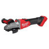 Milwaukee 2887-20 M18 FUEL 5 in. Flathead Braking Grinder, Slide Switch Lock-On