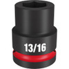 Milwaukee 49-66-6304 SHOCKWAVE Impact Duty 3/4 Drive 13/16 Standard 6 Point Socket