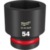 Milwaukee 49-66-6609 SHOCKWAVE Impact Duty 1 Drive 54MM Standard 6 Point Socket