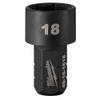 Milwaukee 49-16-1618 INSIDER Ratchet Socket 6 Point 18mm