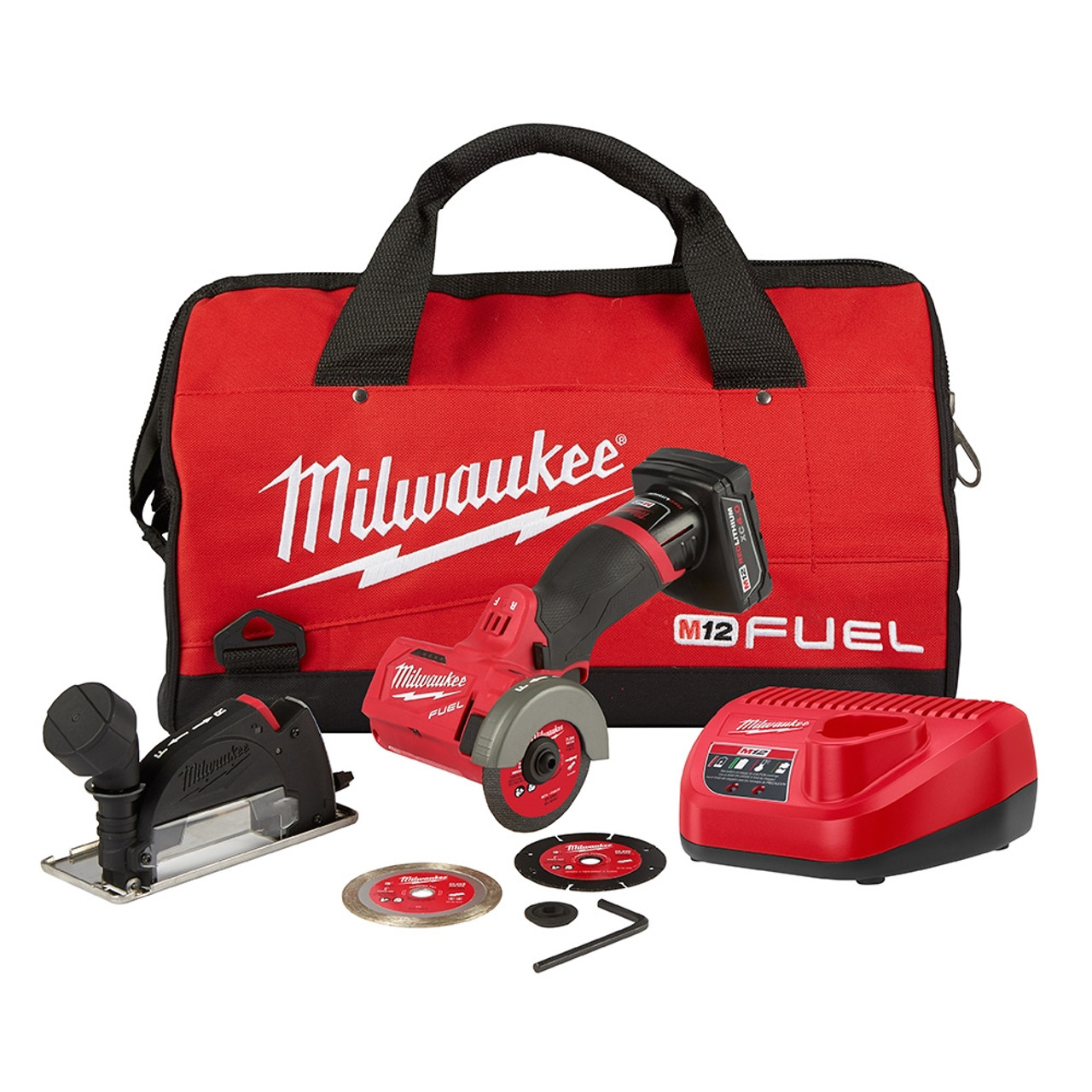 Milwaukee 2522-21XC M12 FUEL in. Compact Cut Off Tool Kit