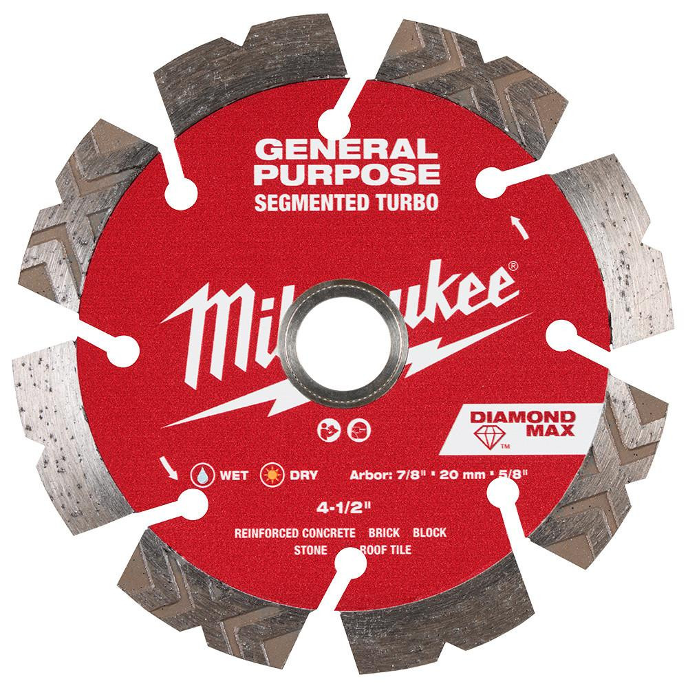 49-93-9004 4-1/2 DIAMOND MAX Segmented | Milwaukee