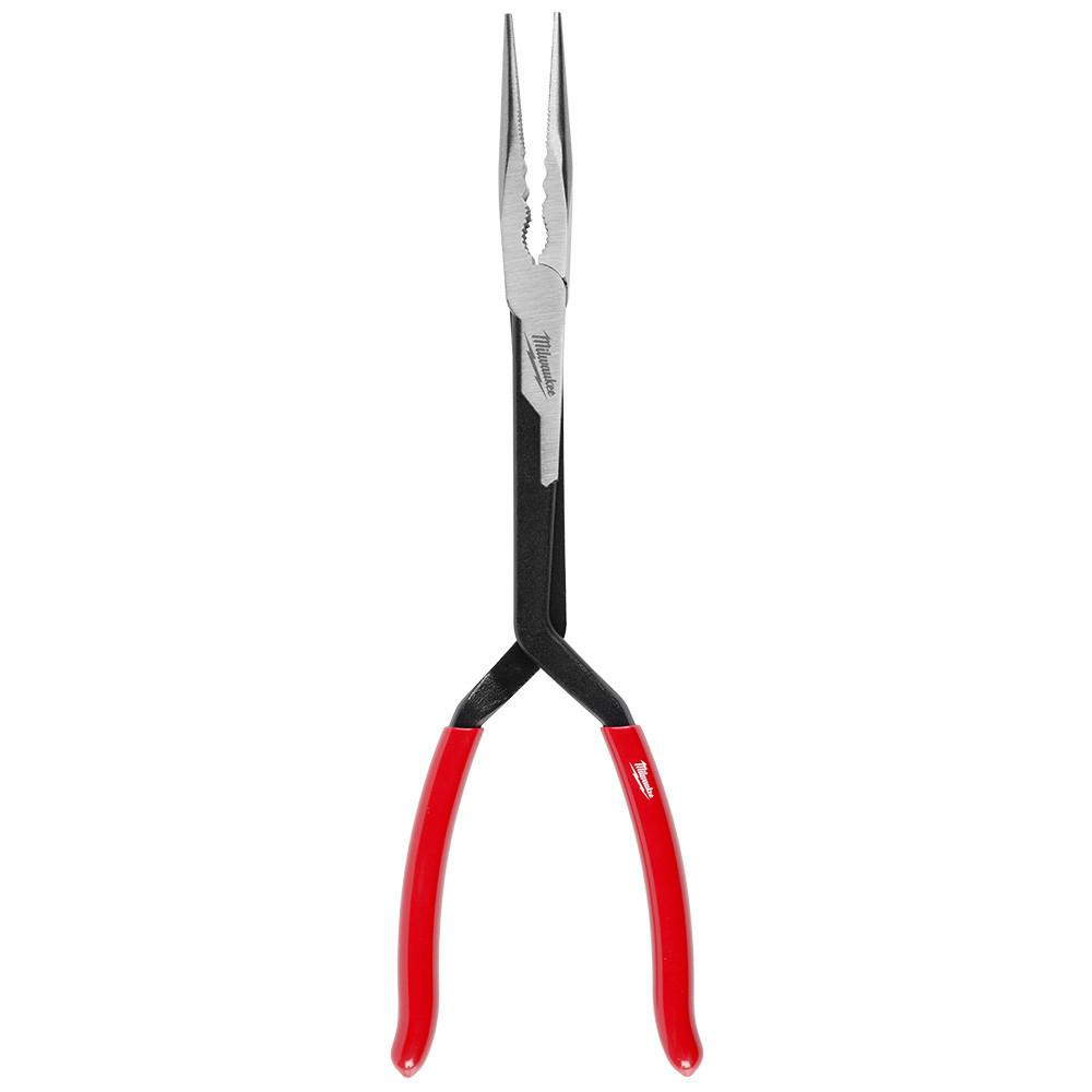 48-22-6540 13 in Long Reach Pliers Straight Nose | Milwaukee Hand