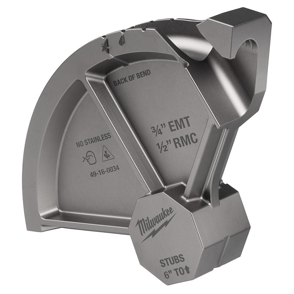 Milwaukee 49-16-0034 3/4 in EMT / 1/2 in RMC Conduit Bending Shoe