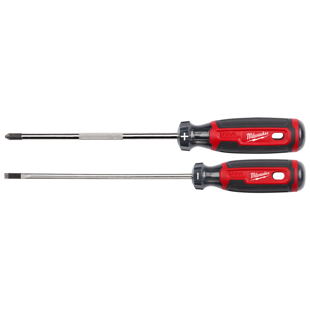 Milwaukee MT200-2M 2pc 6 in. Cushion Grip Screwdriver Set USA