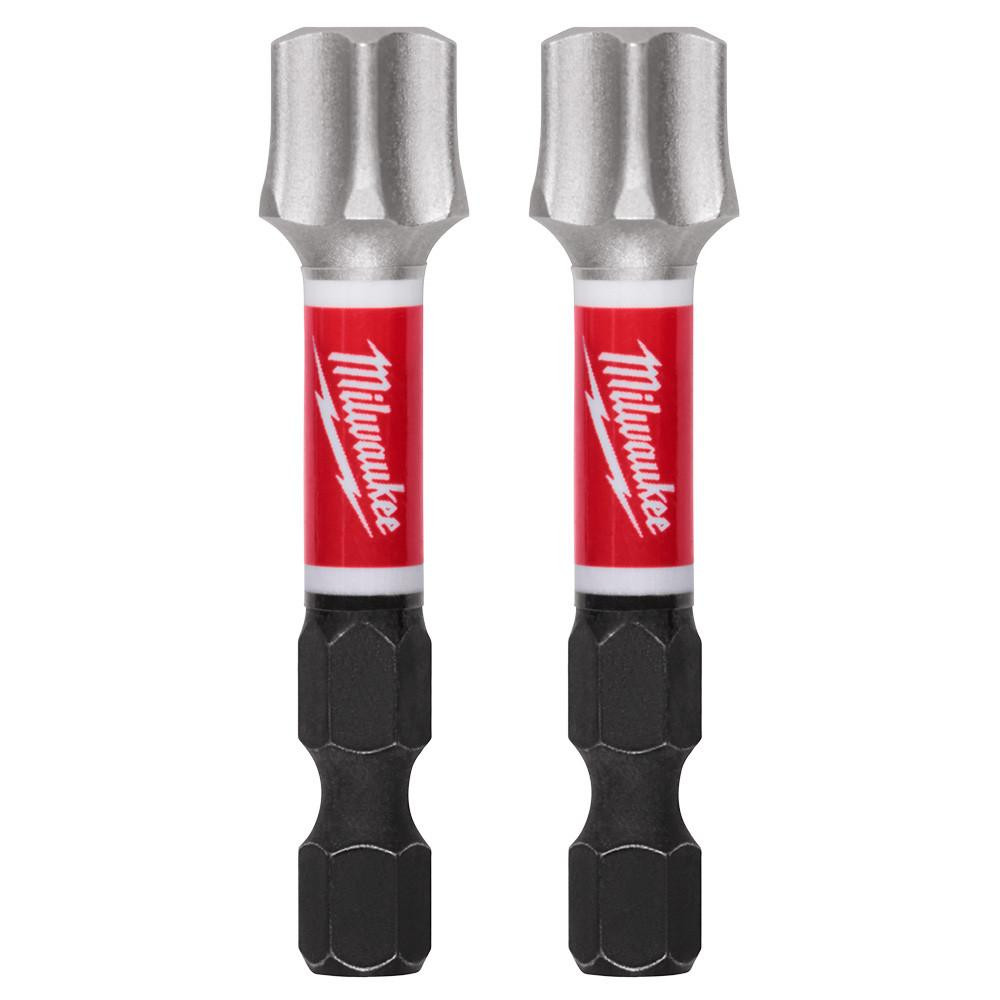 Milwaukee 48-32-6004 SHOCKWAVE Impact Duty 2 in T55 Impact Bits 2PK