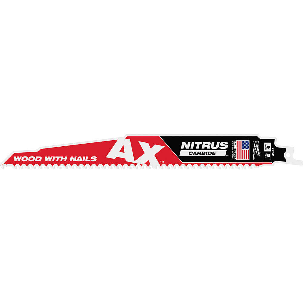 Milwaukee 48-00-7252 9in. AX with NITRUS CARBIDE 1pk