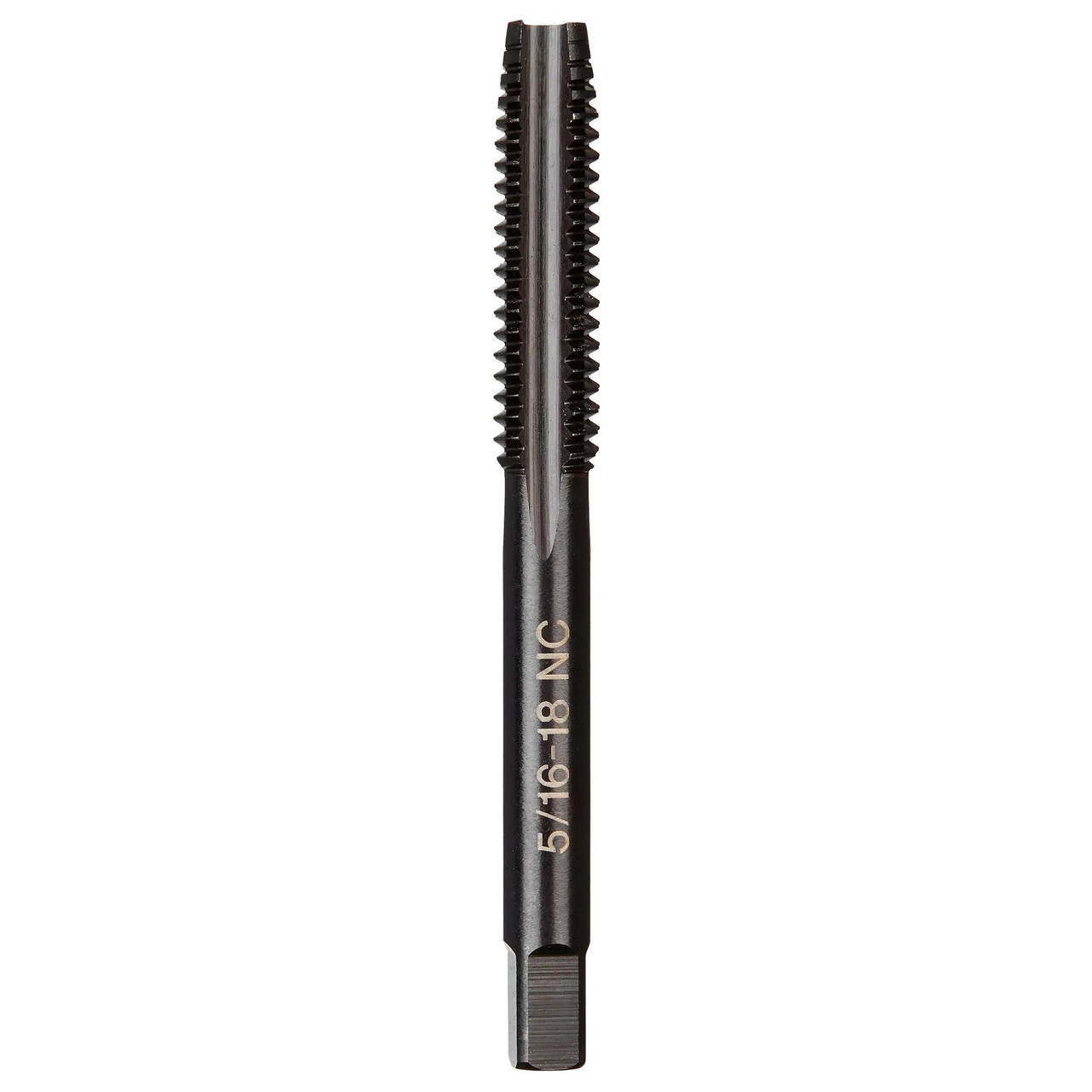 Milwaukee 49-57-5142 5/16-18 NC Straight Flute Plug Tap