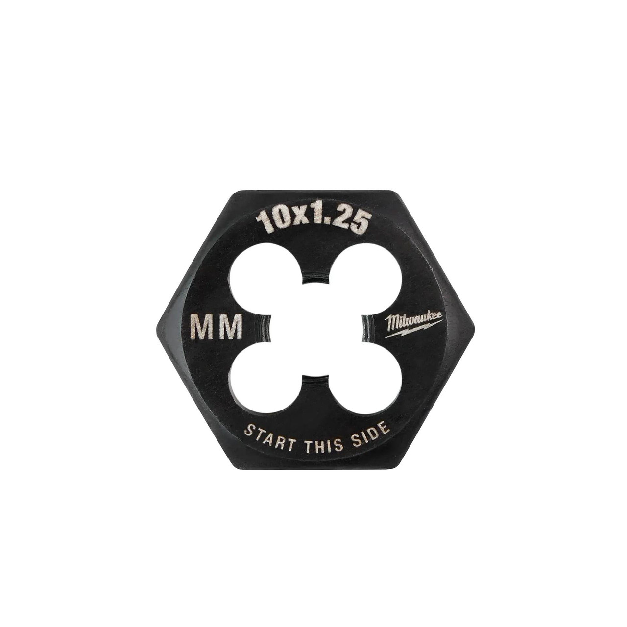 Milwaukee 49-57-5353 M10-1.25 mm 1 Inch Hex Threading Die