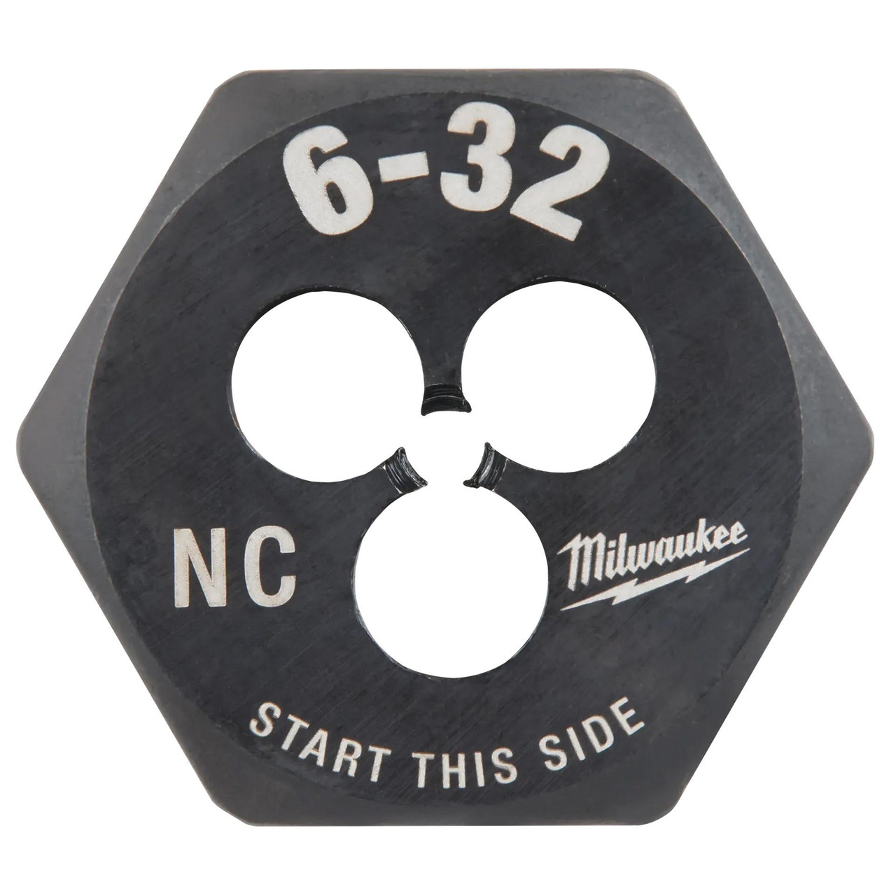 Milwaukee 49-57-5315 6-32 NC 1 Inch Hex Threading Die