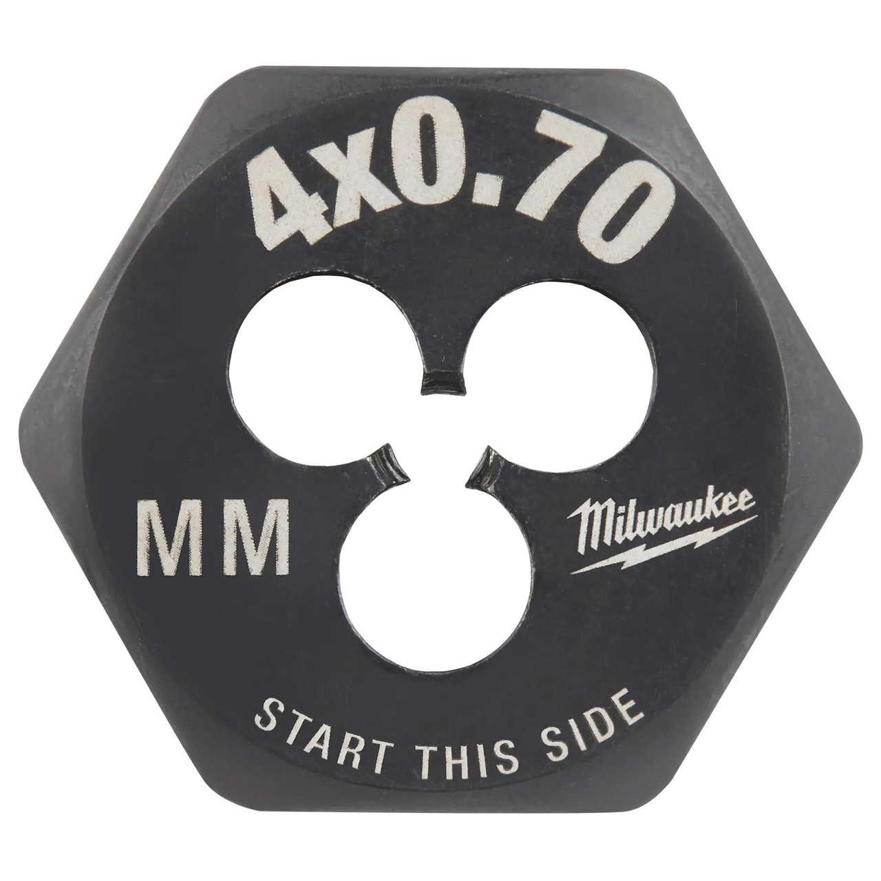 Milwaukee 49-57-5319 M4-0.70 mm 1 Inch Hex Threading Die