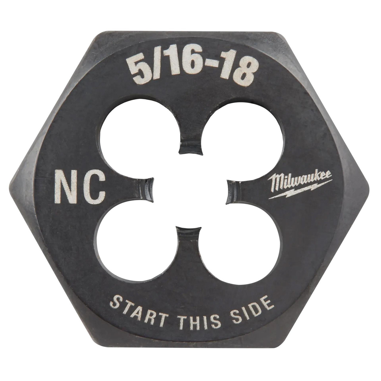 Milwaukee 49-57-5342 5/16-18 NC 1 Inch Hex Threading Die