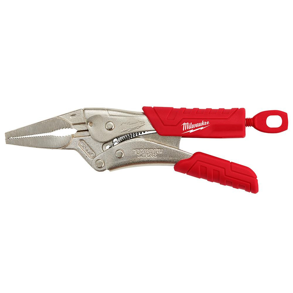 48-22-3406 6 in Long Nose Pliers Locking Milwaukee