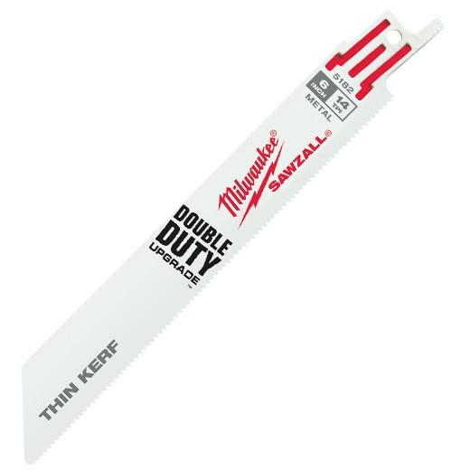 48-01-7182 6 in. 14 TPI Sawzall Blades 100 Pack | Milwaukee Tools