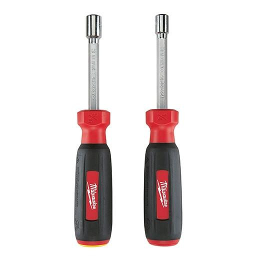 48-22-2502 2pc HollowCore Magnetic Nut Driver Set | Milwaukee Tool