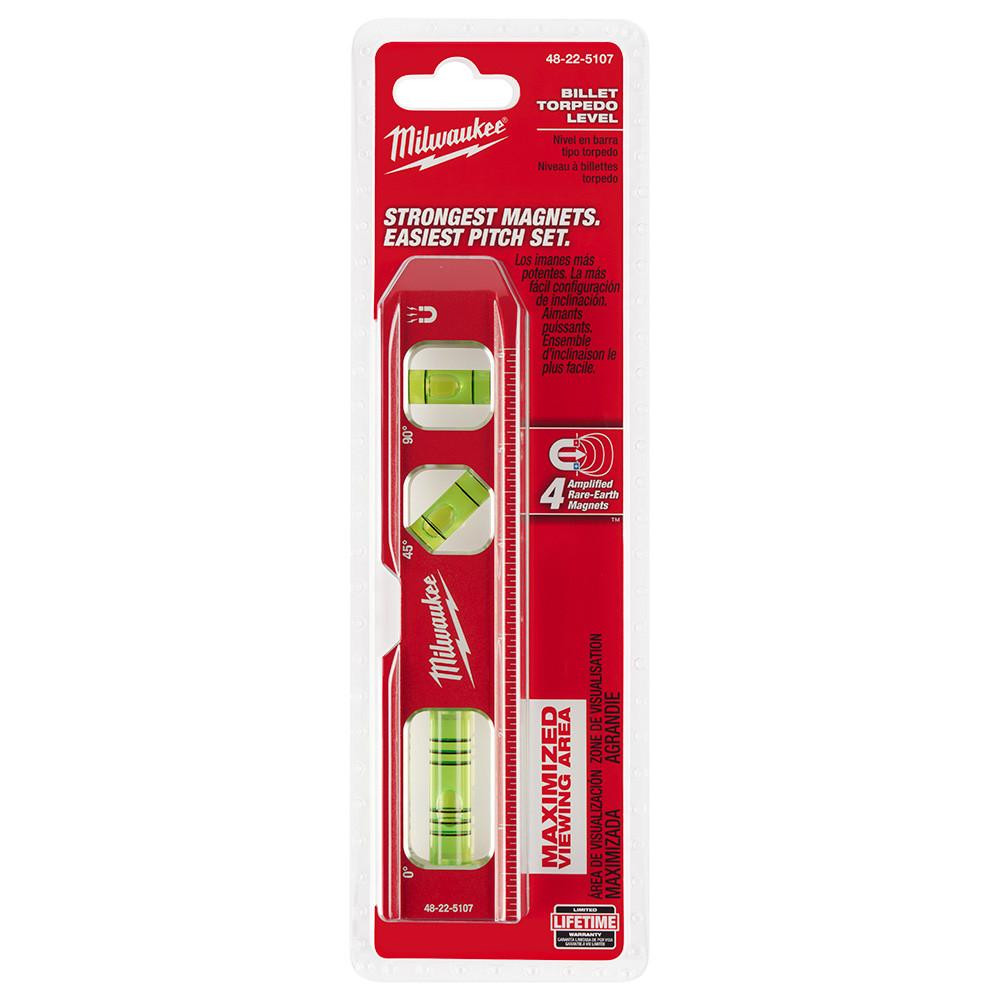 Milwaukee 48-22-5107 Compact Billet Torpedo Level