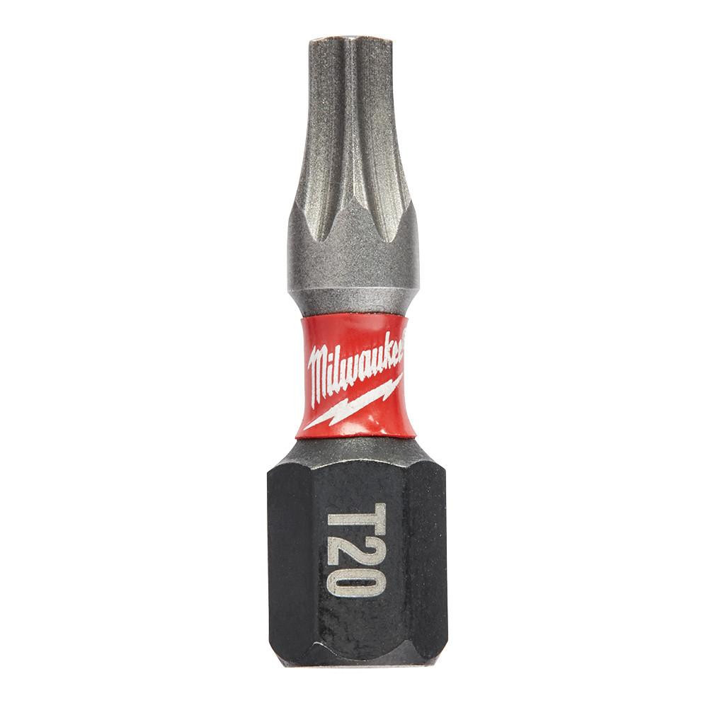 Milwaukee 48-32-4135 SHOCKWAVE Impact Torx T20 Insert Bits (25 Pk)