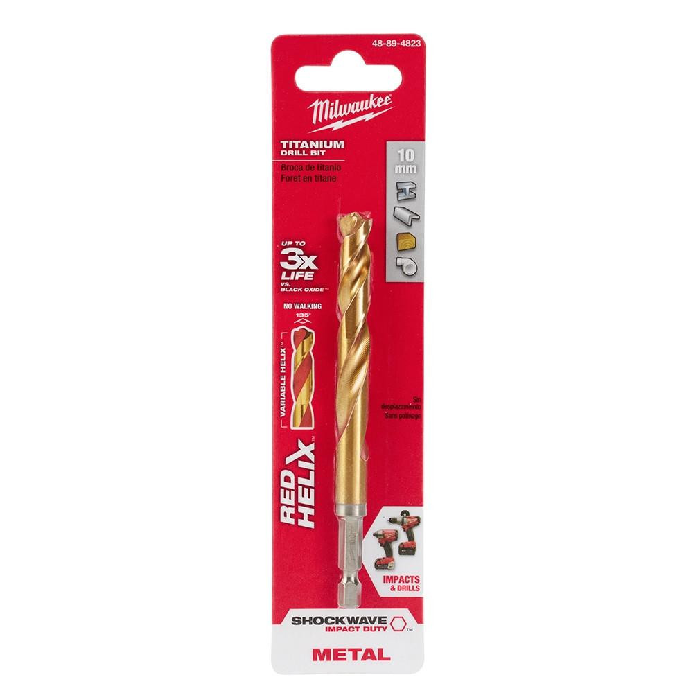 48-89-4823 Metric Titanium RED HELIX 10 mm | Milwaukee
