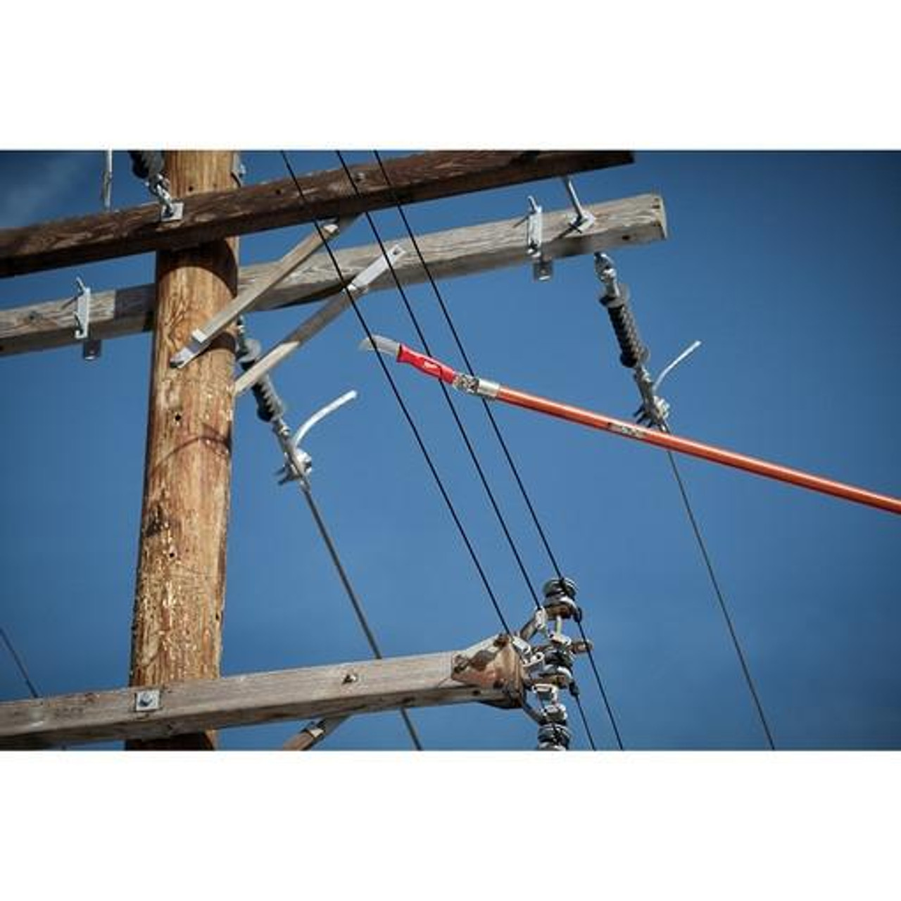 Milwaukee 48-22-1924 Linemans Hawkbill Knife with STICKWORK 3in1 Ring