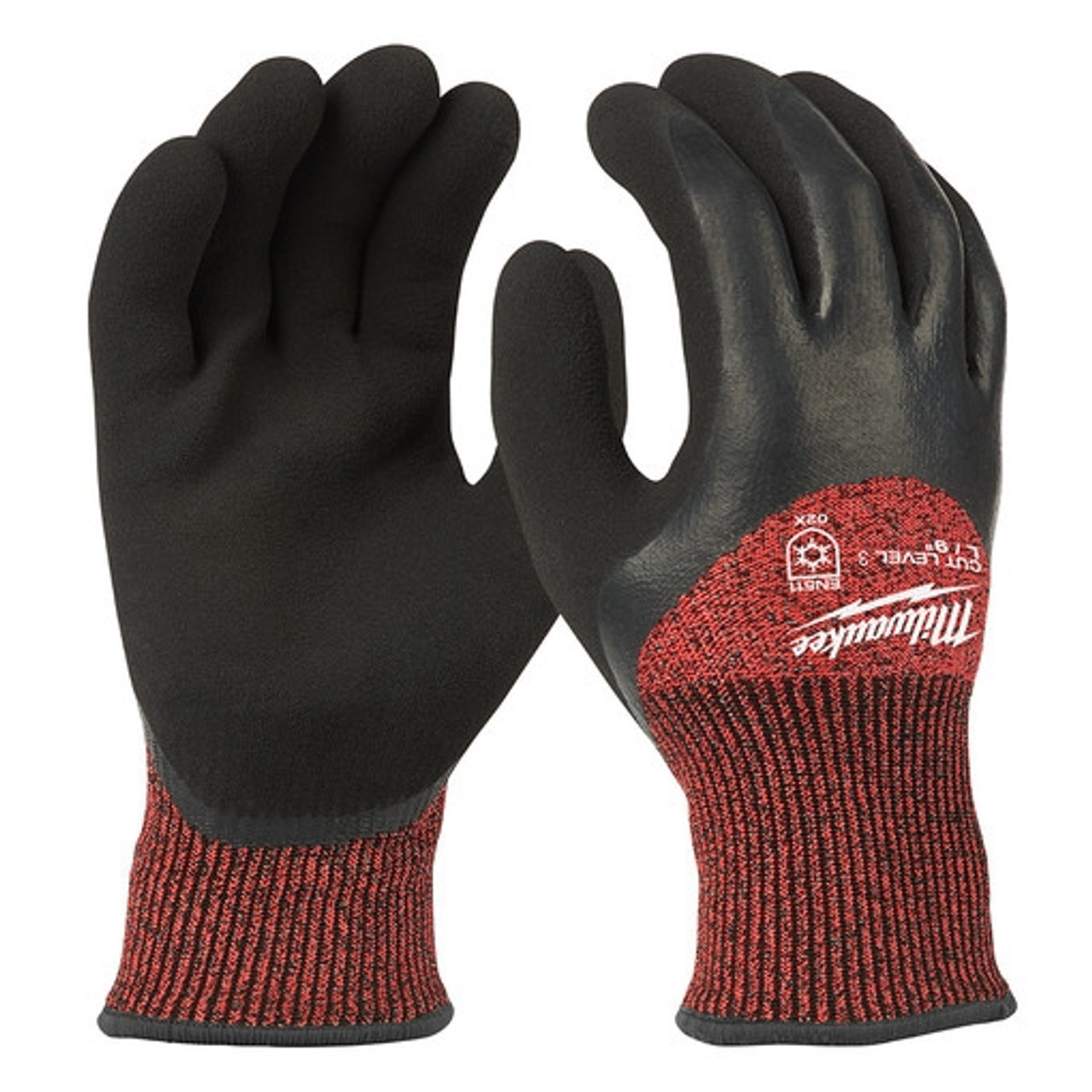Milwaukee 48-22-8921 Cut Level 3 Insulated Winter Work Gloves M