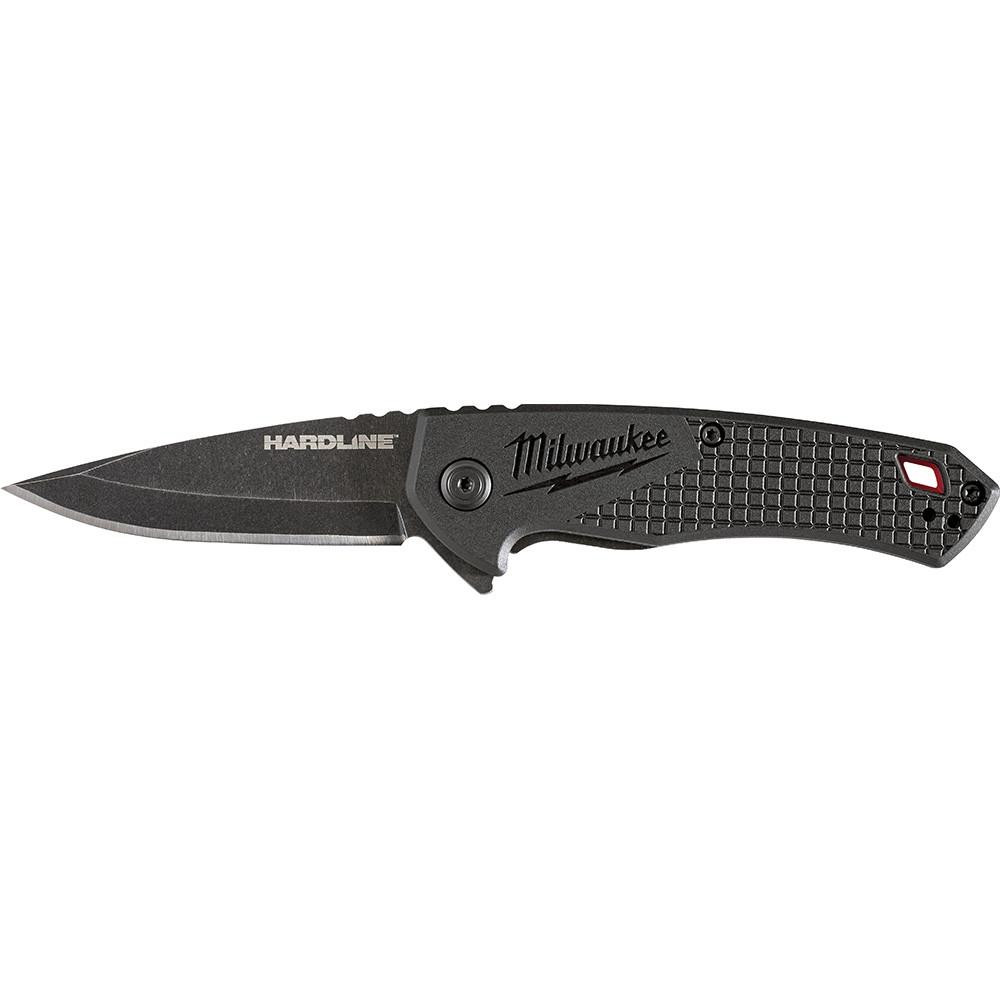 48-22-1997 2.5 in. HARDLINE Smooth Blade Pocket Knife | Milwaukee Tool