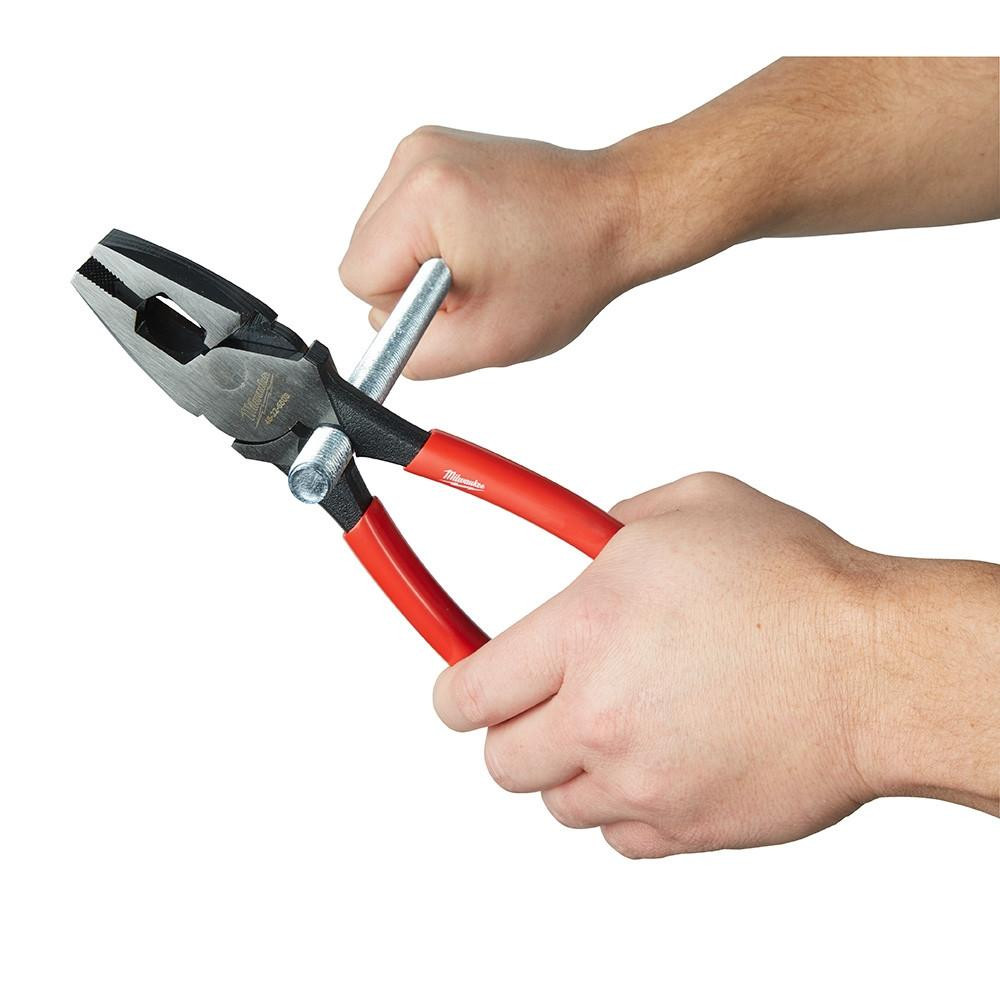 48-22-6503 High-Leverage Pliers w/Thread Cleaner | Milwaukee Tool