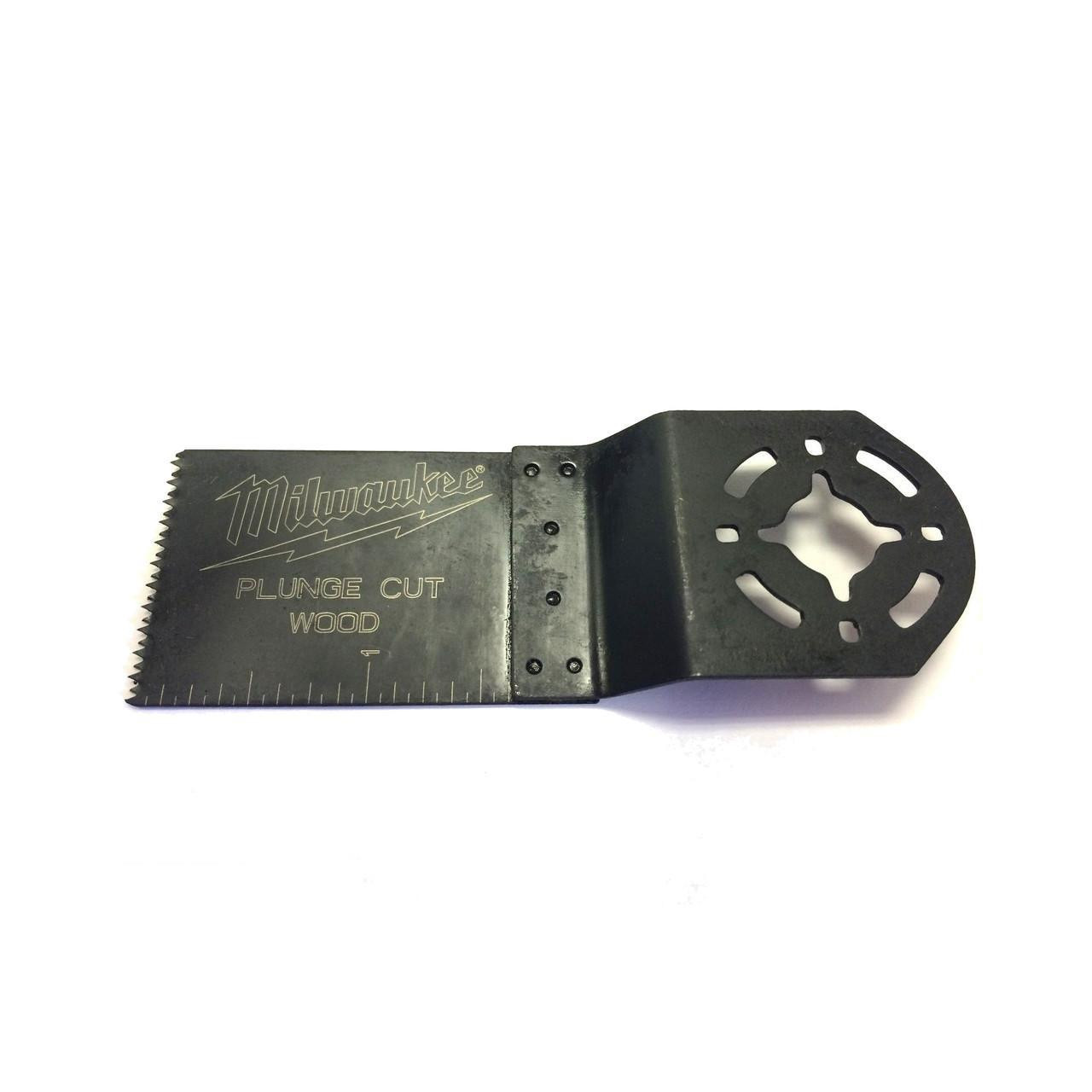 Milwaukee 50-02-1015 1 in. Wide Flush Wood Cutting Multi-Tool Blade