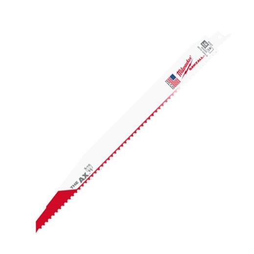 48-00-5027 12 in. 5 TPI The Ax Sawzall Blade (5 Pk) | Milwaukee Tools