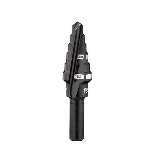 48-89-9206 #6 Step Drill Bit 3/8 and 1/2 in | Milwaukee