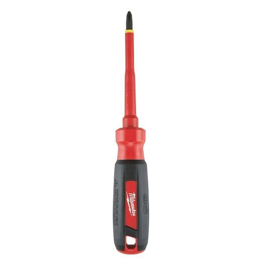 Milwaukee 48-22-2212 #2 Phillips - 4 in. 1000V Insulated Screwdriver