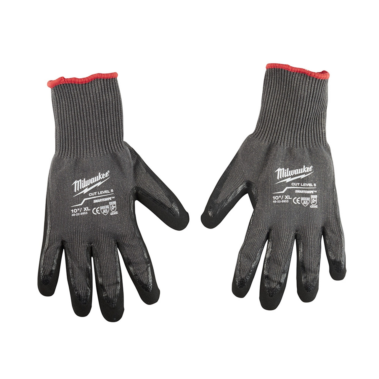 Milwaukee 48-22-8953 Cut Level 5 Dipped Gloves XL