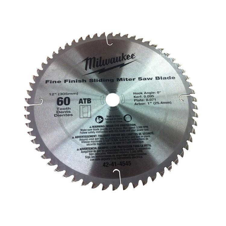 Milwaukee Tools | 42-41-4545 12 in Blade 60T | Accessories