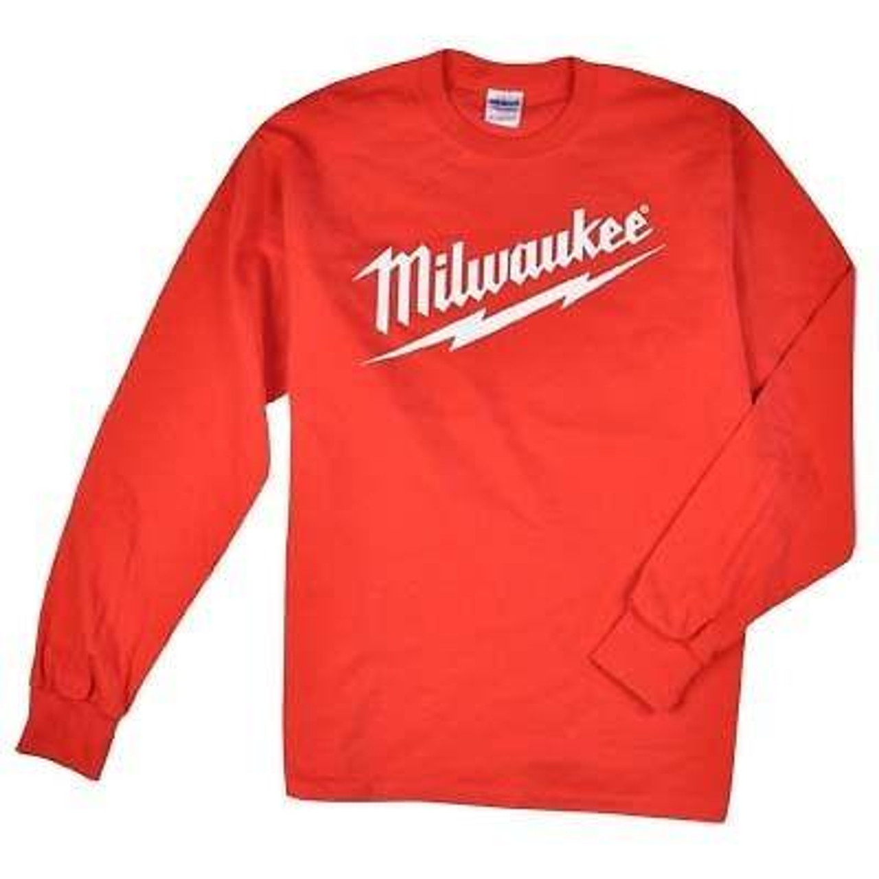 【TLLDAWN】L FLASH KNIT HALF SLEEVE TEE RED Milwaukee MWT167-L Red Long Sleeve T-Shirt size Large