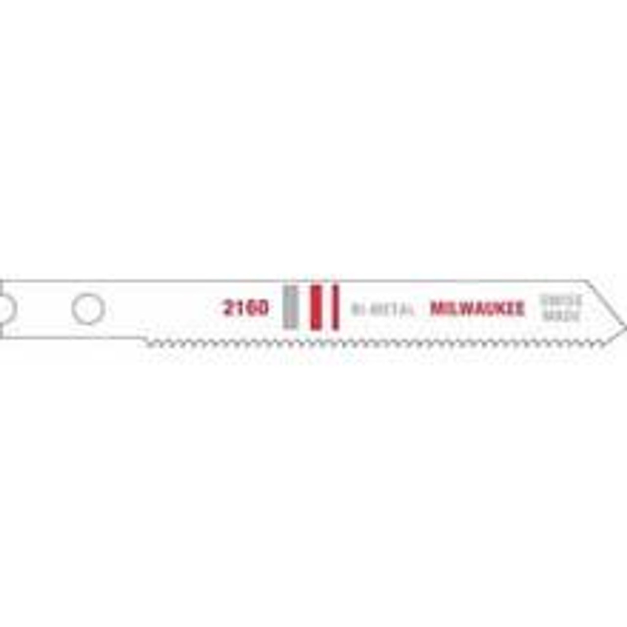 Milwaukee 48-42-2160 Jig Saw Blade Bi-Metal 24 TPI 2-3/4 in. 5pk.