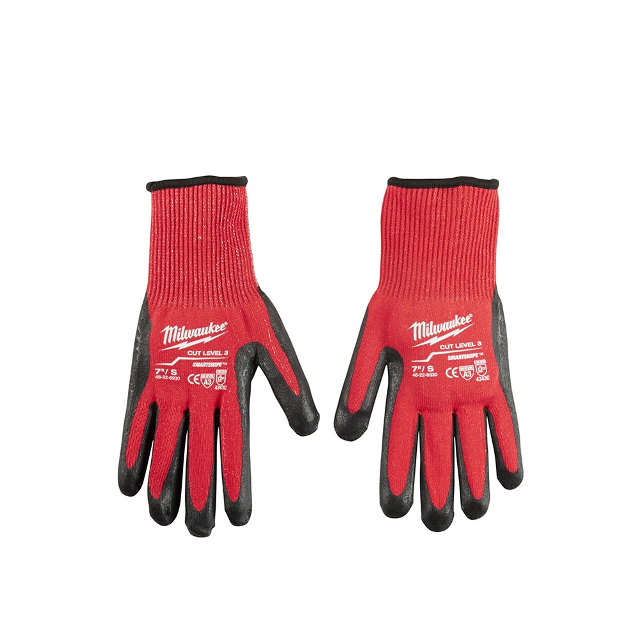 Milwaukee 48-22-8930 Cut Level 3 Dipped Gloves Small