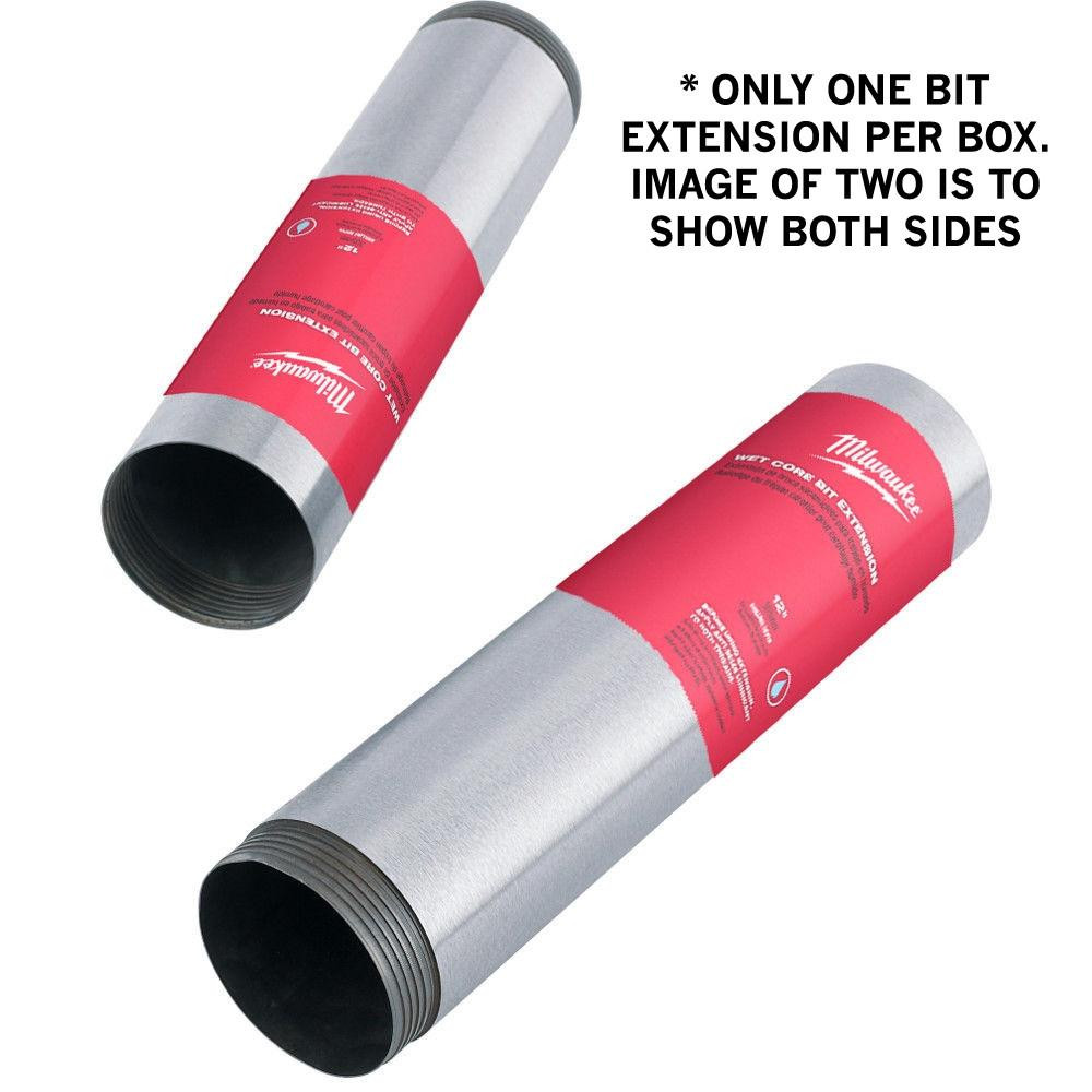 Milwaukee 48-17-4045 4-1/2 in. x 12 in. Diamond Core Bit Extension