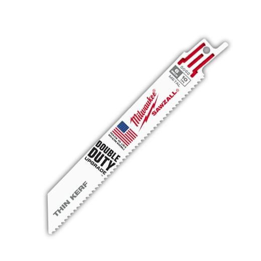 48-00-5092 6 in. 10 TPI Thin Kerf Sawzall Blades (5 Pk