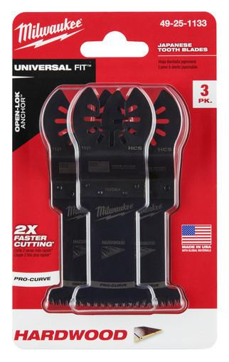 49-25-1133 1-3/8 HCS Japanese Tooth Hardwood Blade 3pk