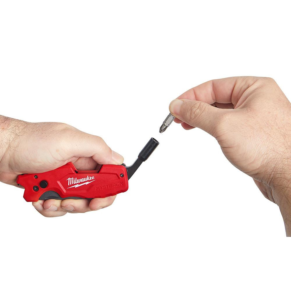 48-22-1505 FASTBACK 6 in 1 Folding Utility Knife | Milwaukee Tool