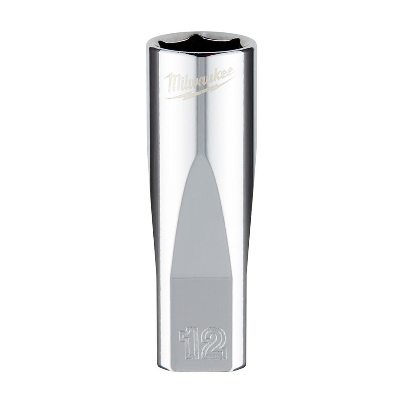 Milwaukee 45-34-9050 1/4 Drive 12mm Metric 6-Point Deep Socket