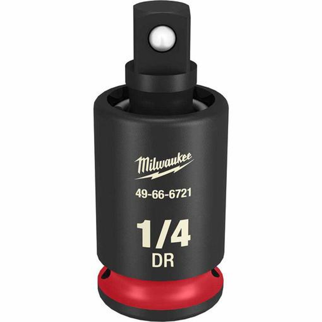 Milwaukee 49-66-6721 SHOCKWAVE Impact Duty Socket 1/4 Drive Univ Joint