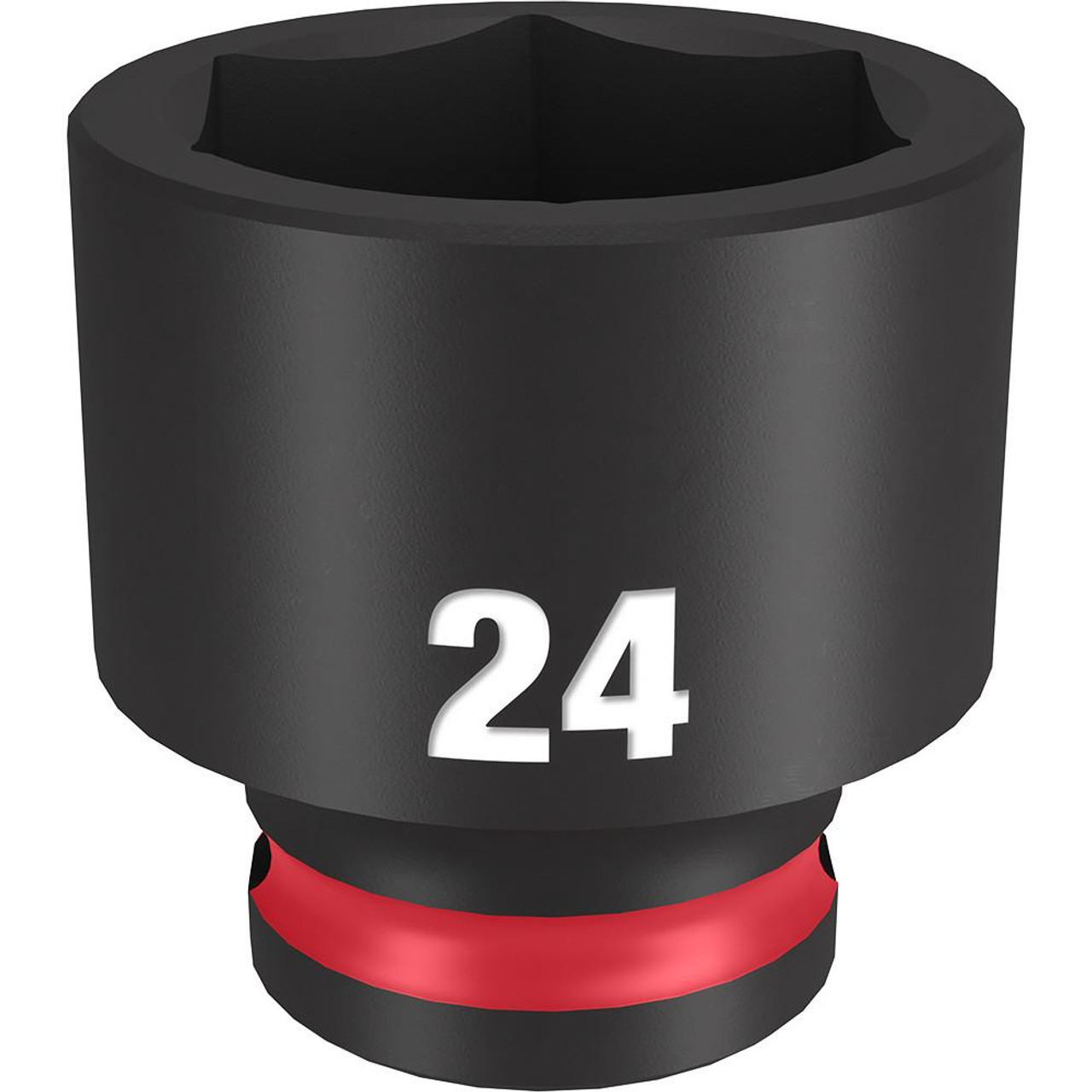 Milwaukee 49-66-6147 SHOCKWAVE Impact Duty 3/8 Drive 24mm Standard 6 Point Socket