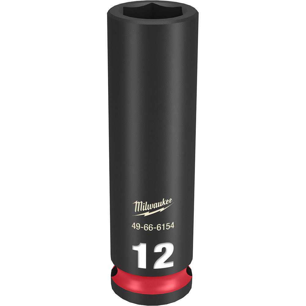 49-66-6154 Impact 3/8 Drive 12mm Deep Socket | Milwaukee