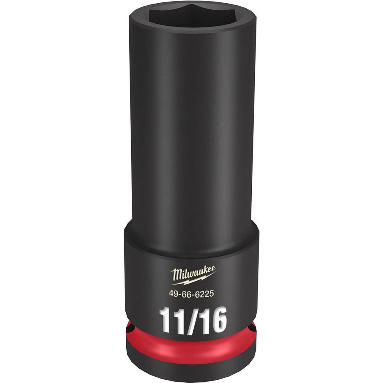 Milwaukee 49-66-6225 SHOCKWAVE Impact Duty 1/2 Drive 11/16 Deep 6 Point Socket