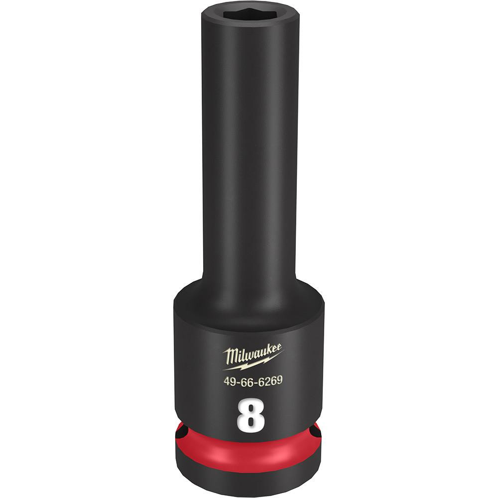 なっち 49-66-6269 Impact 1/2 Drive 8MM Socket | Milwaukee
