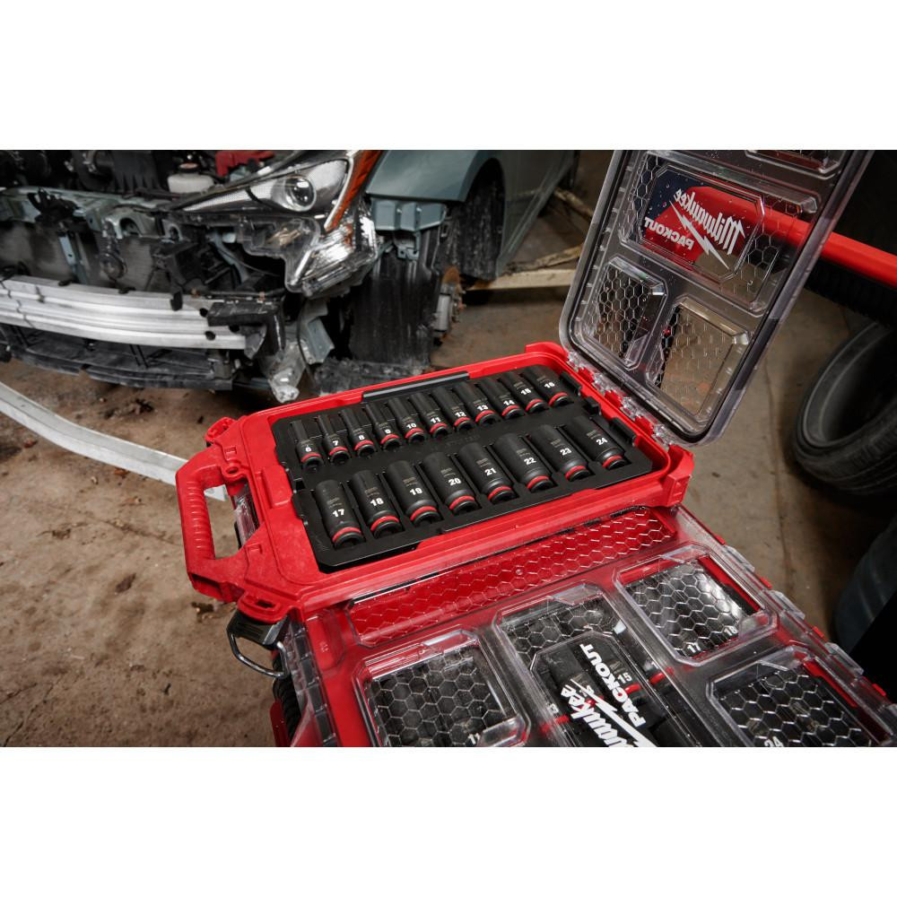 さっち様　オーダー品 49-66-6801 Impact 3/8 Dr 19 pc MM PACKOUT Set | Milwaukee