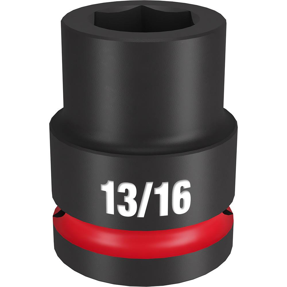 Milwaukee 49-66-6304 SHOCKWAVE Impact Duty 3/4 Drive 13/16 Standard 6 Point Socket