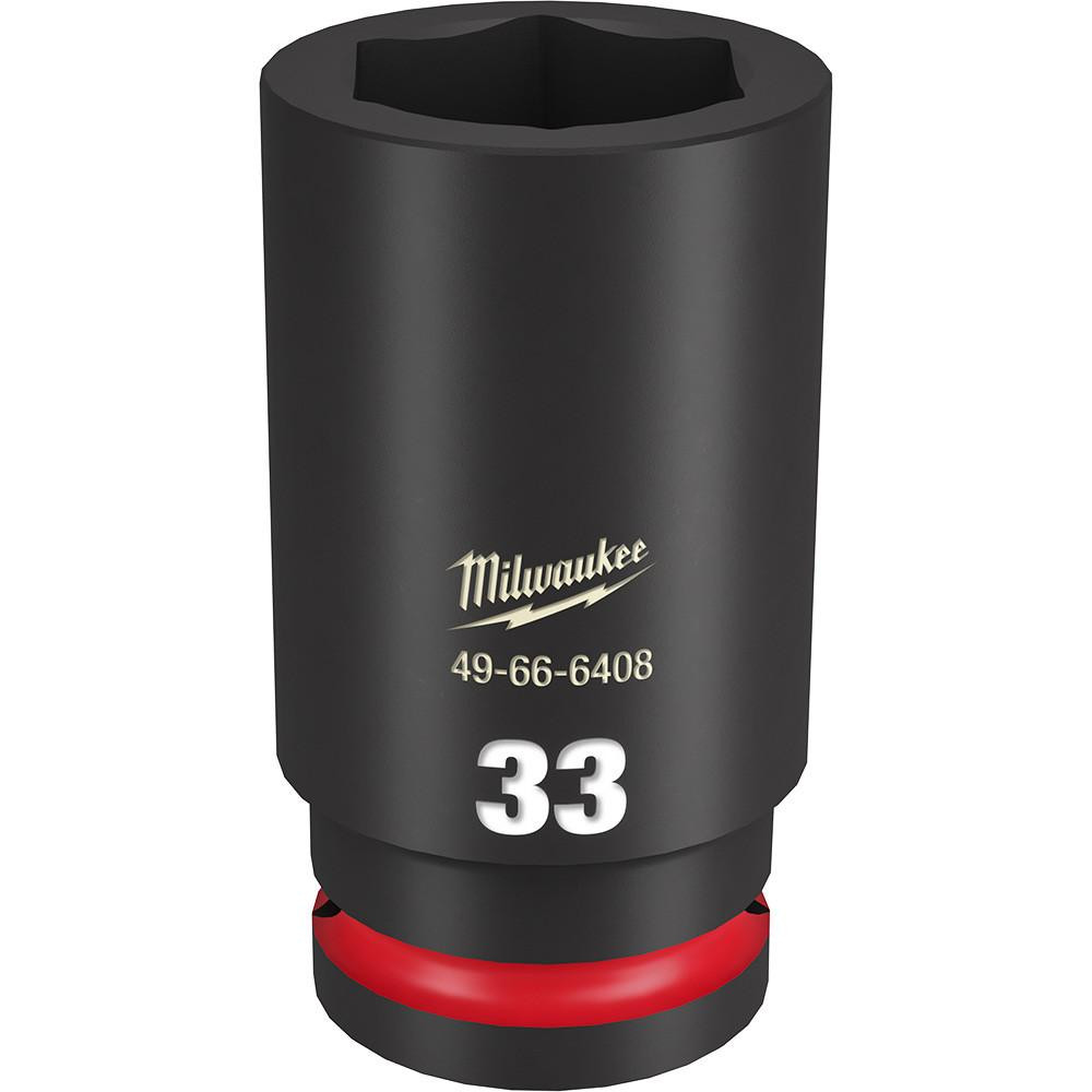 49-66-6408 Impact 3/4 Drive 33MM Deep Socket | Milwaukee